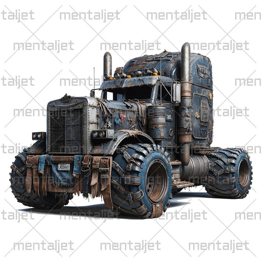 Big wheels, Semi trailer truck, Monster car, Cool transport, Brutal truck, Road beast, Extreme vehicle PNG