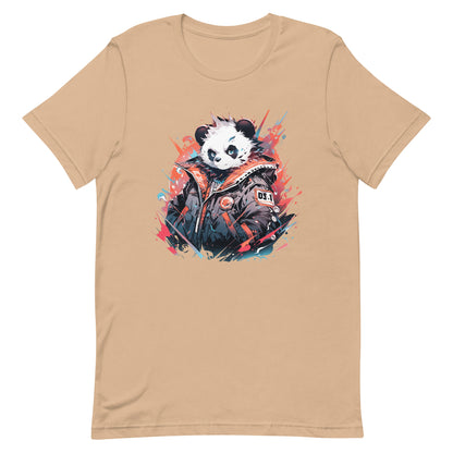 Hip hop and rap, Black white bear manga, Most cool panda in district, Bamboo bear in urban jungle - Unisex t-shirt